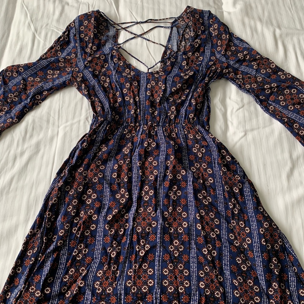 Floral print dress
